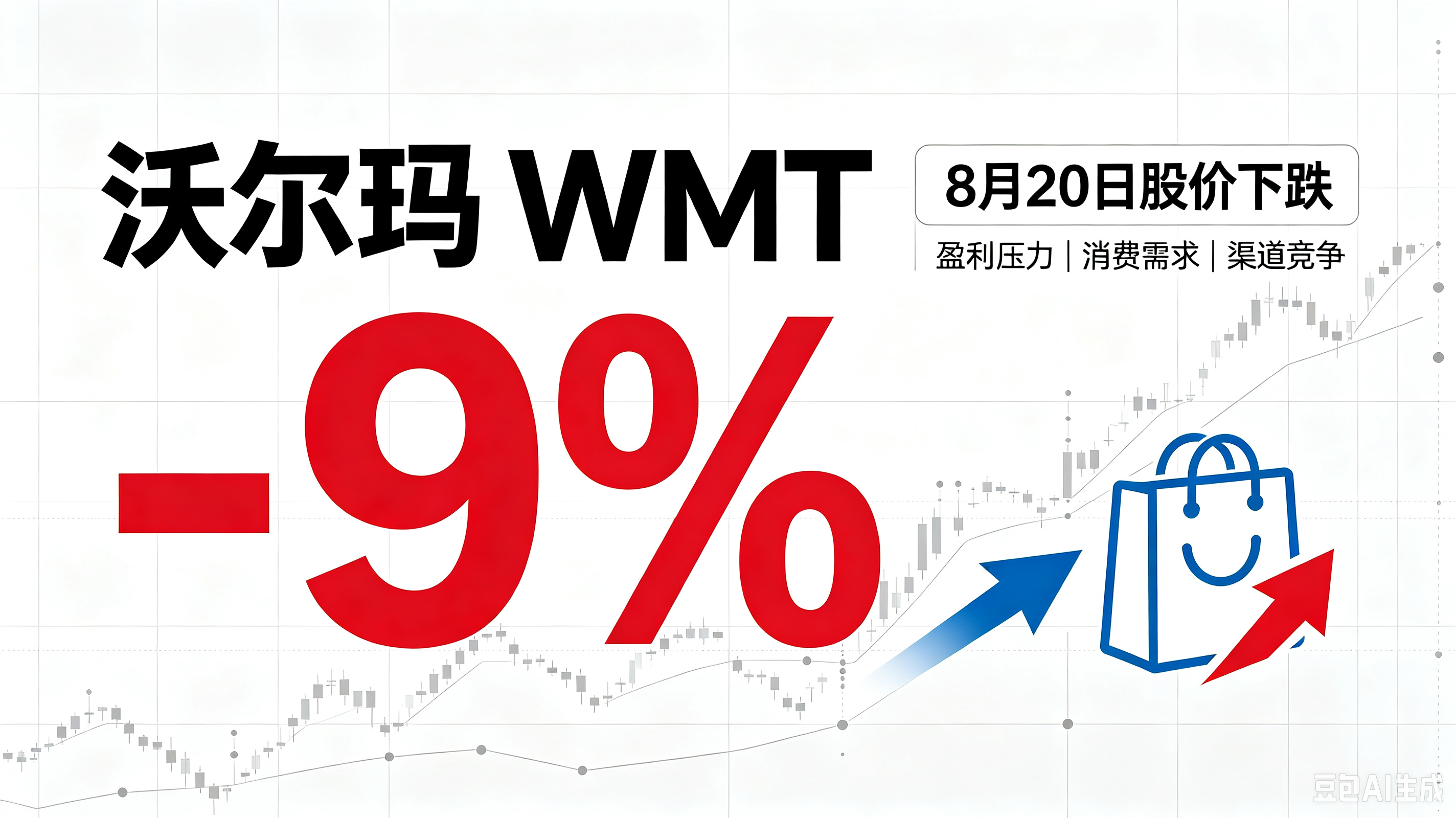 沃尔玛WMT－8月20日跌9％的分析